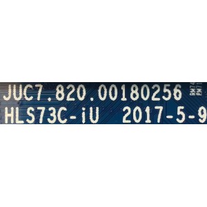 MAIN PARA TV RCA / NUMERO DE PARTE RTRU6027-US  / JUC7.820.00180256 / HLS73C-IU / 999B / 999B9RNM019170 / GW1500 / OSPM2608A / PANEL C600Y19-Y / MODELO RTRU6027-US